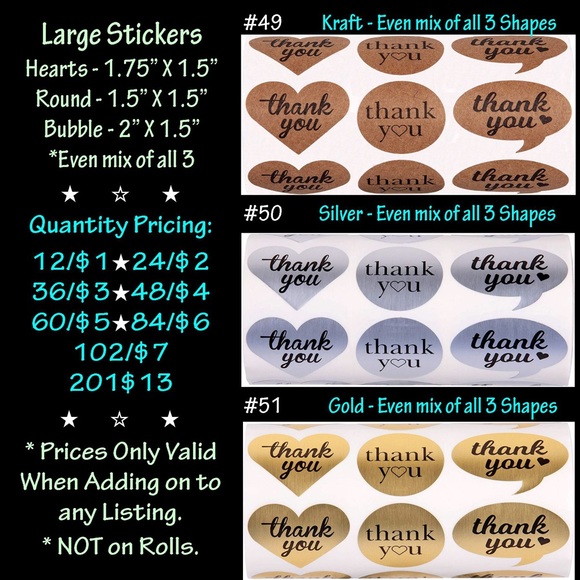 100 - 10X13 & 6X9 Poly Mailer Combo Bundle - Picture 7 of 16